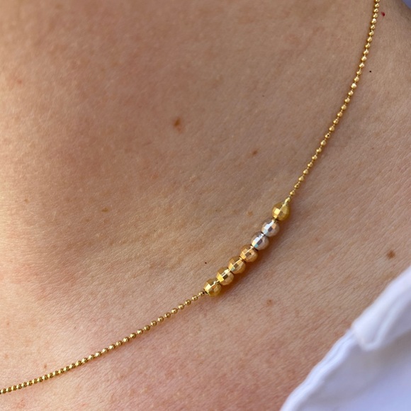 3 types 18K Italian Gold Necklace - Picture 2 of 3